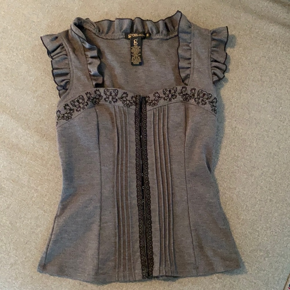 Grass Collection Sleeveless Top